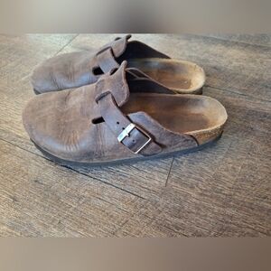 Birkenstock Boston Soft Footbed Oiled Leather Habana